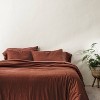 Heavyweight Linen Blend Comforter & Sham Set - Casaluna™ - 2 of 4