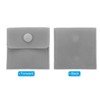 Unique Bargains Luxury Portable Soft Lightweight Jewelry Pouches with Snap Button 5 Pcs - 4 of 4