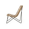 GDFStudio Juan Outdoor Wicker and Iron Accent Chairs (Set of 2) - 4 of 4