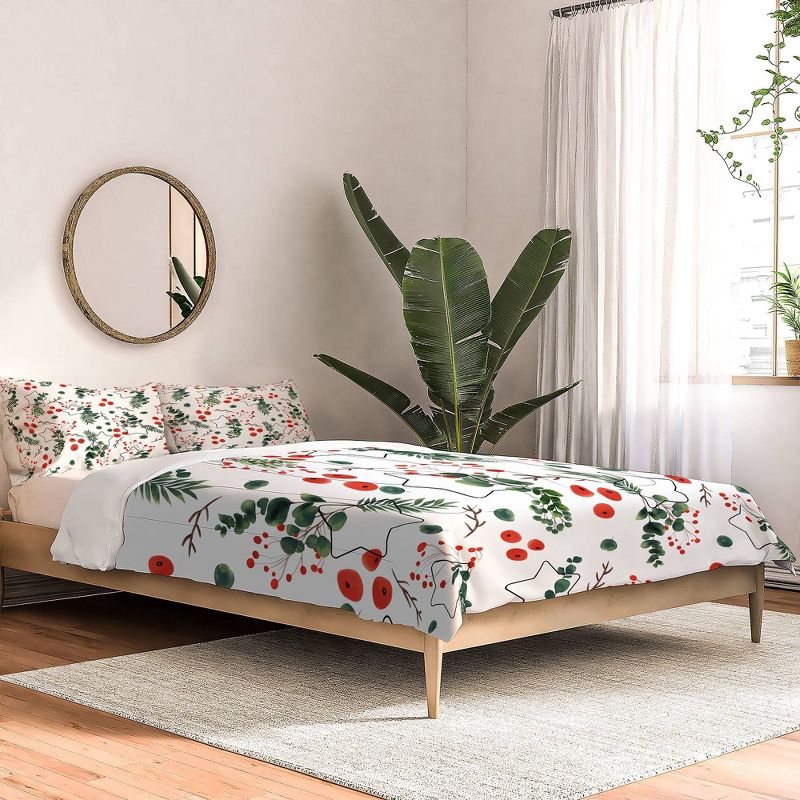 Christmas Botany Comforter Set - Deny Designs, 3 of 6