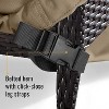 KHOMO GEAR Air Conditioner Cover – Waterproof Outdoor AC Unit Protector – Brown – Heavy Duty, All-Season Protection for Window & Wall-Mounted AC Units - 4 of 4