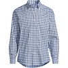 Lands' End Men's Tailored Fit No Iron Twill Long Sleeve Shirt - 3 of 4