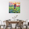 iCanvas Longhorn and Bluebonnets by Maria Morris Canvas Print Wall Art - 3 of 3