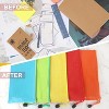 35pcs Zipper Pouches, Small Pencil Pouch Bulk, Water Resistant Pencil Case for Bill Office School Supplies - 4 of 4