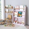 LOVMOR 3 Tier Kids Bookshelf,Book Shelf and Storage with Ideal Height for Kids Rooms, Bedrooms, Playrooms, and Classrooms Organized - 4 of 4