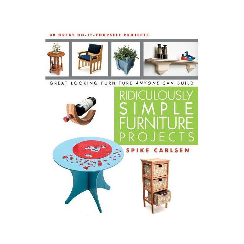 Ridiculously Simple Furniture Projects - by  Spike Carlsen (Paperback), 1 of 2
