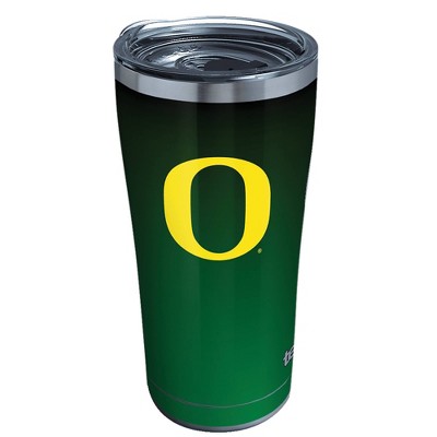 NCAA Oregon Ducks 20oz Ombre Stainless Steel Tumbler with Lid