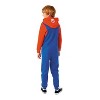 Super Mario Kids' Mario Hooded Onesie Halloween Costume Jumpsuit - 2 of 2