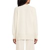 Lands' End Women's Drifter Varsity Vneck Relaxed Cardigan Sweater - 2 of 3