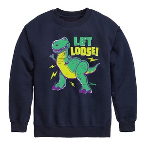 Boys' - Disney - Let Loose Graphic Long Sleeve Fleece Sweatshirt - 1 of 4