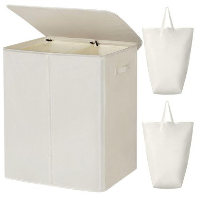 Juvale 5 Piece Large Collapsible Laundry Hamper With 2 Removable