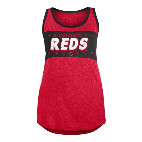 Mlb Cincinnati Reds Women's Bi-blend Tank Top : Target