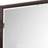 HomeRoots 36" Merlot Wood Framed Mounted Dresser Mirror - 4 of 4
