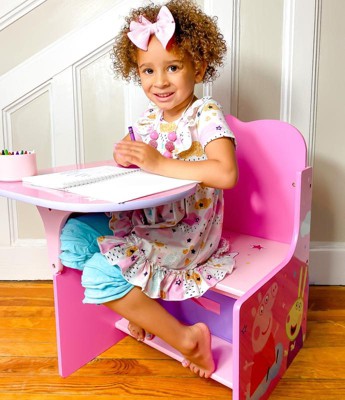 Peppa Pig Chair Desk with Storage Bin - Delta Children