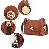MKF Collection Maggie Vegan Leather Women's Crossbody bag by Mia K - 4 of 4