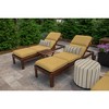 Casual Cushion Fabric 1-Piece Outdoor Chaise Cushion, 22.5"W x 74"L - 2 of 4