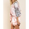Women's Paisley Mixed Print Top - POL - 4 of 4