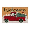 Licensed Disney Mickey Mouse Everyday Christmas Holiday Modern Graphic Novelty Natural Coir Non-Slip Indoor/ Outdoor 2 Pack Door Mat Set, 20x34 - 3 of 4