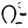 Unique Bargains Women's Classic Irregular PU Headband 6.3"x5.51" 1 Pc - 2 of 4