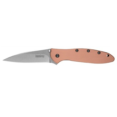 Kershaw Leek Assisted 3 in Blade Copper Handle