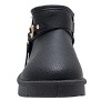 Bebe Women’s Boots - Cozy Women’s Shoes, Faux Leather Ankle Boots with Faux Fur Lining, Buckle Strap Detail - 4 of 4