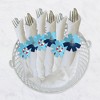 Big Dot of Happiness Shark Zone - Jawsome Shark Party or Birthday Party Paper Napkin Holder - Napkin Rings - Set of 24 - 3 of 4