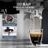 Espresso Machine with Grinder&Milk Frother,20 Bar Professional Pressure&95Oz Water Tank,Semi-Automatic Coffee Maker for Cappuccino/Latte/Macchiato - 3 of 4