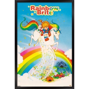 Trends International Rainbow Brite (1984) - Starlite Rainbow Ride Framed Wall Poster Prints - 1 of 4