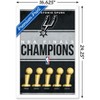 Trends International NBA San Antonio Spurs - Champions 23 Framed Wall Poster Prints - 3 of 4