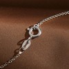 Ross-Simons 2.25 ct. t.w. CZ Open Eternity Circle Pendant Necklace in Sterling Silver - 4 of 4