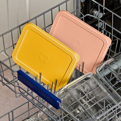 Ello Everyday Glass 4.5c 10pc Meal Prep Food Storage Container Set