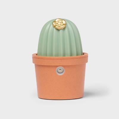 Cactus Ultrasonic Mini Diffuser - Threshold™: Portable Spa Experience, USB Rechargeable, Auto Shut-Off