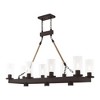Livex Lighting Metuchen 8 - Light Chandelier in  Bronze - 4 of 4