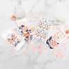 John Ritzenthaler Co. 100% Cotton Kitchen Towels, Tulips Peach Spring – Absorbent Dish Towels for Drying & Cleaning – Soft & Durable (Set of 4) - 4 of 4