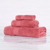 Modern Solid Classic Luxury Egyptian Cotton Towel Set by Blue Nile Mills - 2 of 4