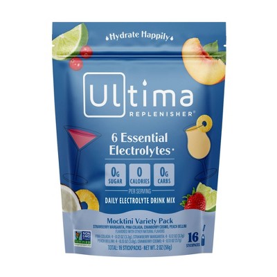 Ultima Replenisher Electrolyte Drink Variety Pack - Mix Mocktini - 2oz/16ct
