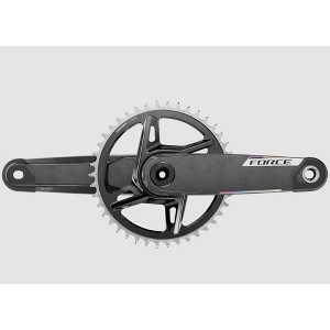 SRAM Force 1x XPLR Wide Crankset - 165mm, 12/13-Speed, 42t, 8-Bolt Direct Mount, DUB Spindle, Carbon, E1 - 1 of 2
