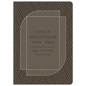 Daily Devotions for Men - by  Compiled by Barbour Staff (Leather Bound) - 1 of 1