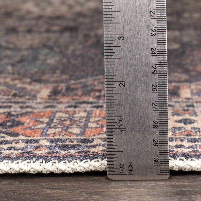 Hauteloom Kittrell Vintage Flat Pile Washable Rug
