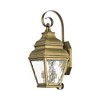 Livex Lighting Exeter 2 - Light Wall Light in  Antique Brass - 2 of 4