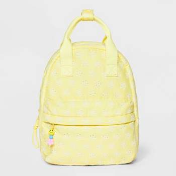 Kids' Eyelet 11" Mini Backpack - Cat & Jack™ Yellow