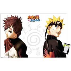 Trends International Naruto Shippuden - Gaara and Naruto Unframed Wall Poster Prints - 1 of 4