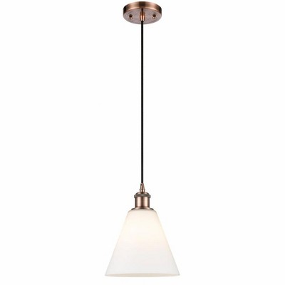 Innovations Lighting Berkshire 1 - Light Pendant in  Antique Copper