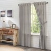 Ashmont Ticking Stripe Panel Set of 2 84x40 - 4 of 4