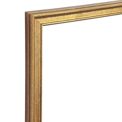 Gold 12x16 Vintage Wooden Picture Frame