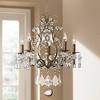 Vienna Full Spectrum Jolie Bronze Pendant Chandelier 19 1/2" Wide French Crystal Beaded 5-Light Fixture for Dining Room House Kitchen Island Bedroom - 2 of 4