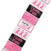 Paper Junkie 500-Pack Breast Cancer Awareness Stickers Roll, Motivation and Thank You Quotes (3 x 1.5 in) - image 3 of 4