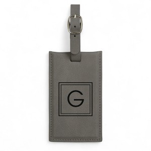 Personalization Mall Leatherette Luggage Tag - 1 of 3