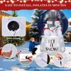 6 FT Christmas Inflatable Decoration Inflatable Snow Globe with Snowman Family Funny Blow Up Yard Decorations for Holiday Party Yard Lawn Garden Decor - 4 of 4