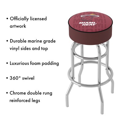 Los Angeles Clippers 31'' Adjustable Swivel Bar Stool with Steel Frame